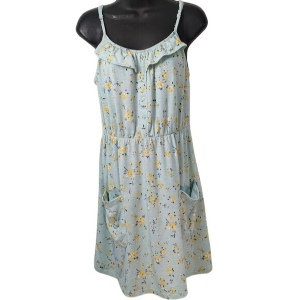 Wall Flower Juniors Floral Dress Size L